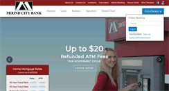 Desktop Screenshot of moundcitybank.com